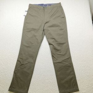 Cremeux Khaki Chinos‎ Men's Size 33x32 Madison Slim Fit New with Tags